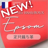 【新色追加】定尺裁ち革 Epsom(エプソン)