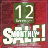 【セール】12月のマンスリーセール スタート！
