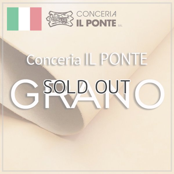 イルポンテ　グラーノ 牛革ヌメ イタリア産