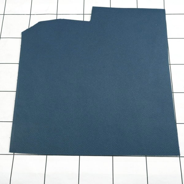 画像1: 不定形裁ち革 「エプソン(特色)」ブルーウートルメール (1)