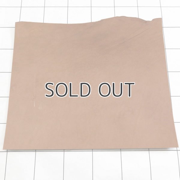 茶 イタリア ヌメ革 ブレターニャ ペコス 不定形裁ち革 切り革 カットレザー