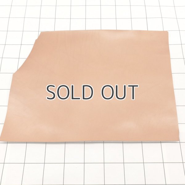 画像1: 不定形裁ち革 「栃木レザー ヴォーノアニリン」タン (1)