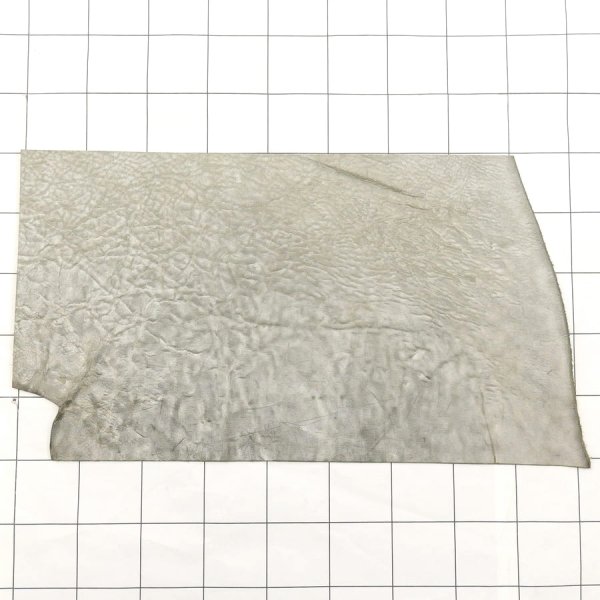 画像1: 不定形裁ち革 「アラスカ」SKA13(GREY) (1)