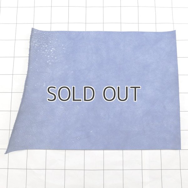 画像1: 不定形裁ち革 「アラスカ」SKA16(COBALTO) (1)