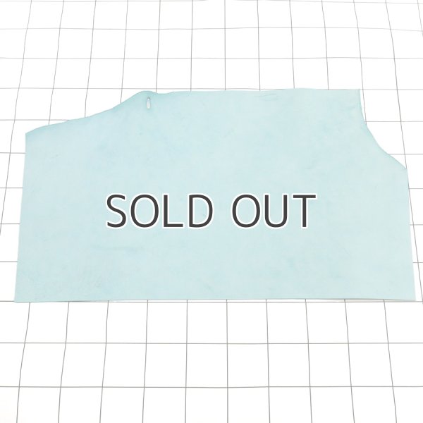 アイスブルー1 アラスカ 裁ち革 切り革 カットレザー