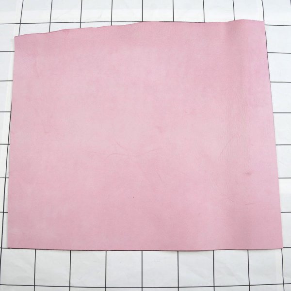 サクラ1 アラスカ 不定形裁ち革 切り革 カットレザー イタリア ヌメ革