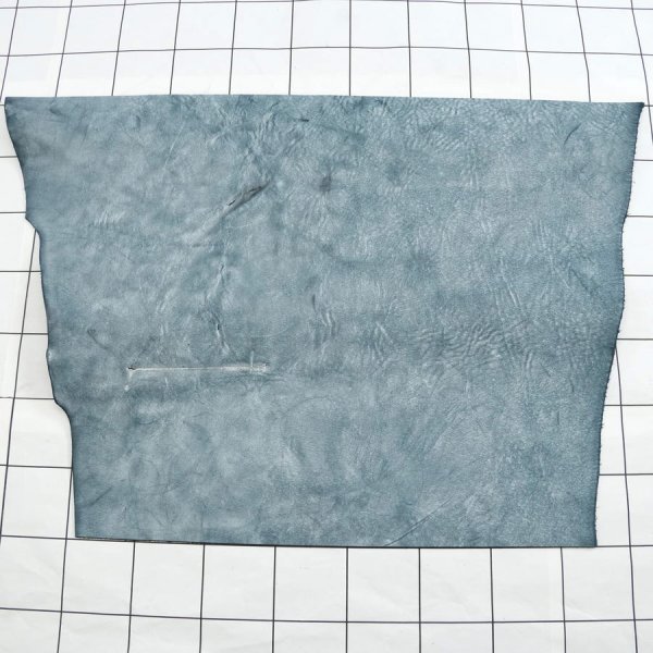 SKA34 ターコイズ2 アラスカ 不定形裁ち革 切り革 カットレザー