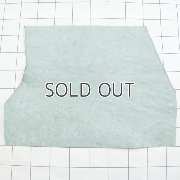 SKA05 グリーン3 アラスカ 裁ち革 切り革 カットレザー