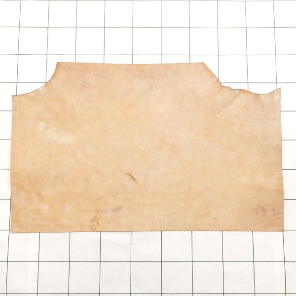 画像1: 不定形裁ち革 「アラスカ」SKA01(CAMEL) (1)