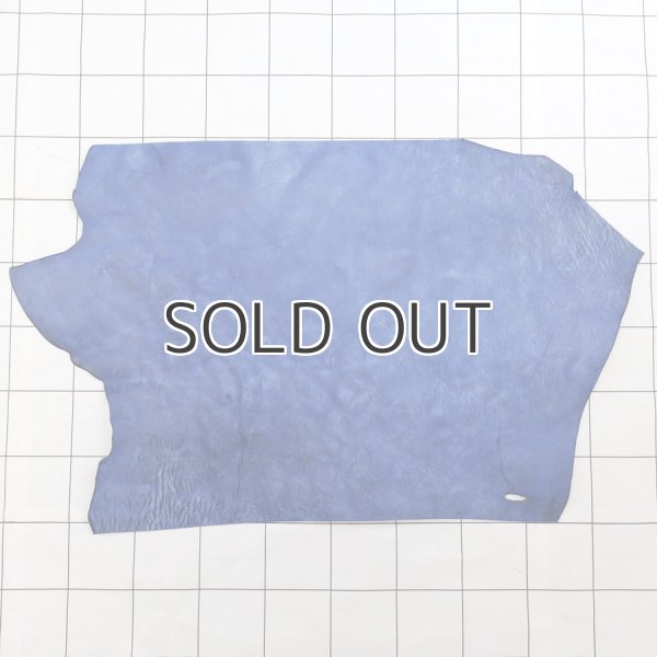 画像1: 不定形裁ち革 「アラスカ」SKA16(COBALTO) (1)