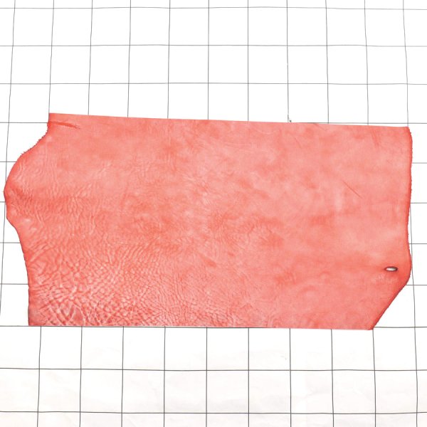 画像1: 不定形裁ち革 「アラスカ」SKA33(ROSSO) (1)