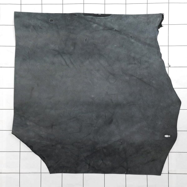 画像1: 不定形裁ち革 「アラスカ」SKA12(NERO) (1)