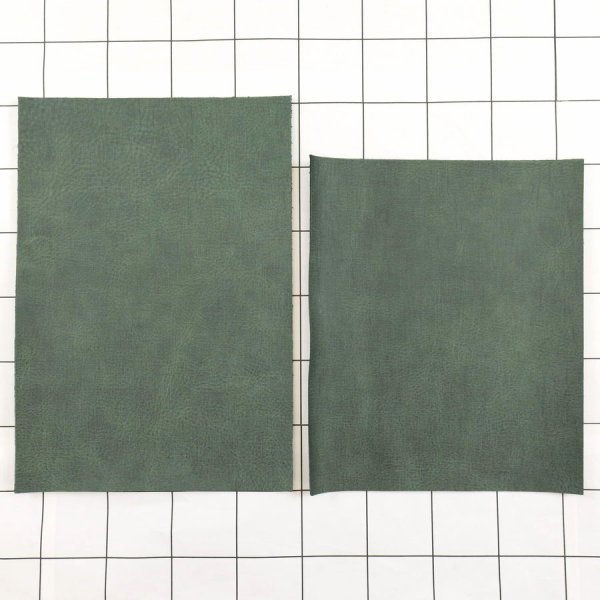 画像1: 【30%OFF!】不定形裁ち革 「バベル」VERDE (1)