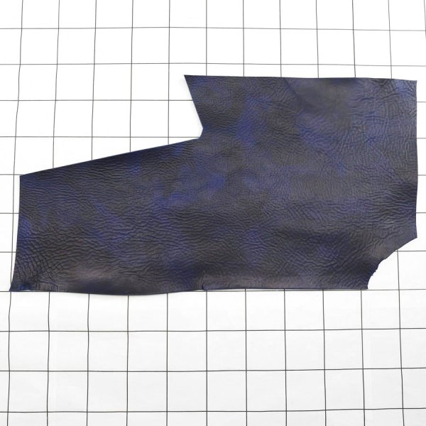 画像1: 【30%OFF!】不定形裁ち革 「エルヴァケーロ」Cobalto (1)