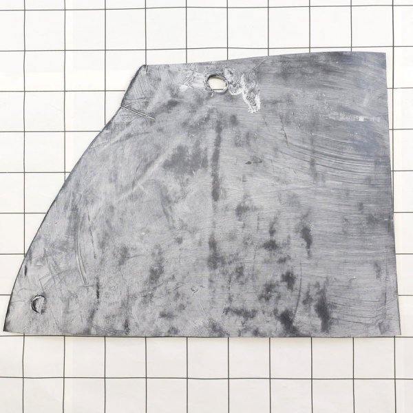 画像1: 【30%OFF!】不定形裁ち革 「Baker's Bridle(ベイカーブライドル)」ネイビー (1)