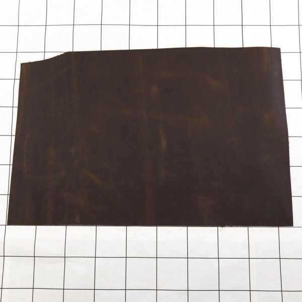 画像1: 【30%OFF!】不定形裁ち革 「WPクレイジーホース」Mahogany (1)