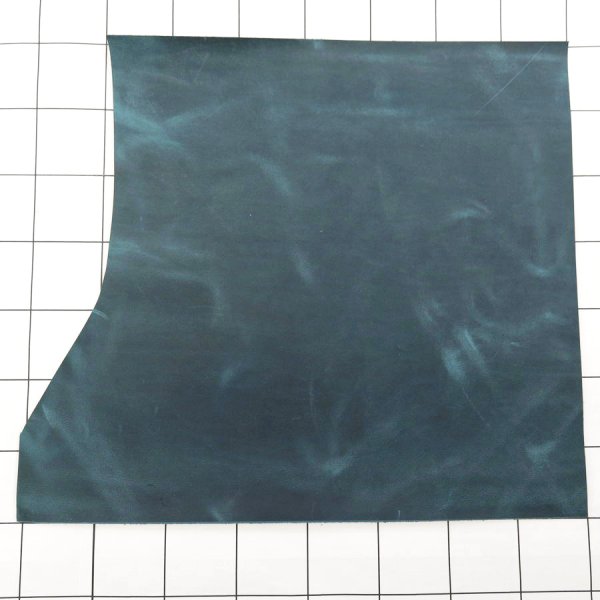 画像1: 【30%OFF!】不定形裁ち革 「WPクレイジーホース」AquaMarine (1)