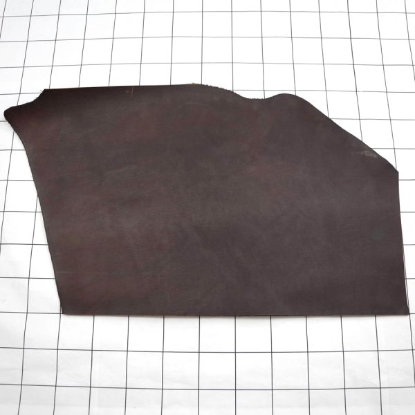 画像1: 不定形裁ち革 「茶芯オールドアメリカ」BRD (1)