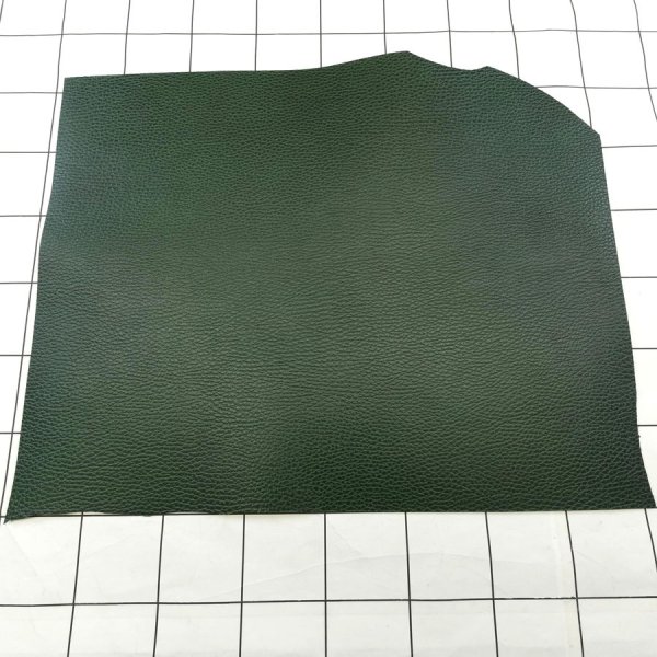画像1: 不定形裁ち革 「タルトゥーフォ」DeepGreen (1)