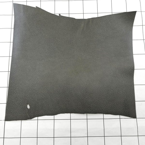 画像1: 不定形裁ち革 「タルトゥーフォ」Grey (1)