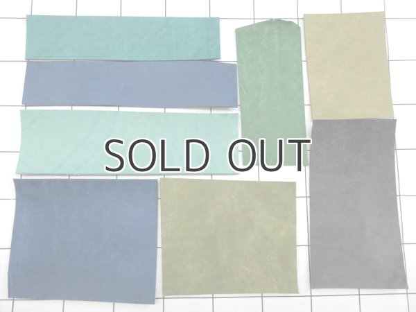 画像1: ハギレ革パックＳ【Maya(マヤ)寒色系】 (1)