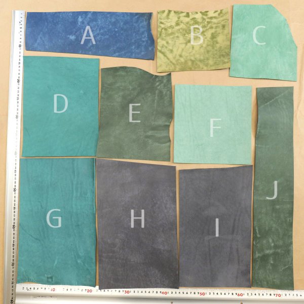 画像2: ハギレパックＬ【Maya(マヤ)寒色系ミックス】 (2)