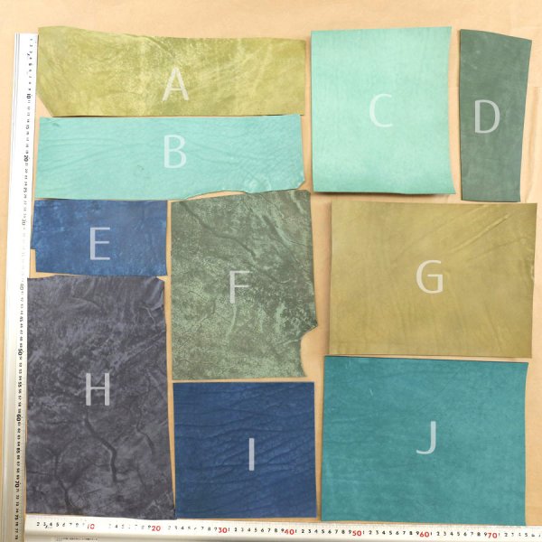 画像2: ハギレパックＬ【Maya(マヤ)寒色系ミックス】 (2)