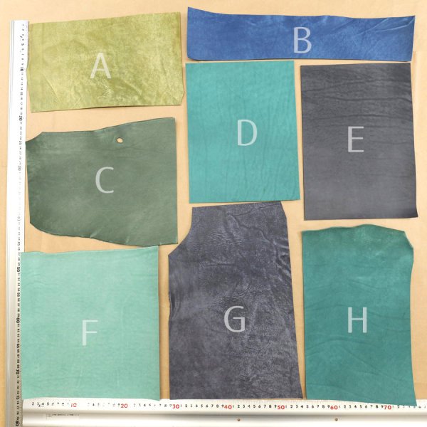 画像2: ハギレパックＬ【Maya(マヤ)寒色系ミックス】 (2)