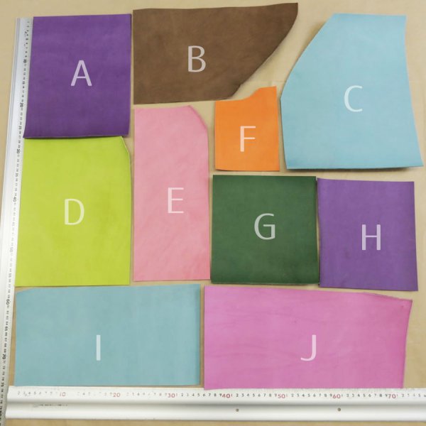 画像2: ハギレパックＬ【Maine(マイネ)色ミックス】 (2)