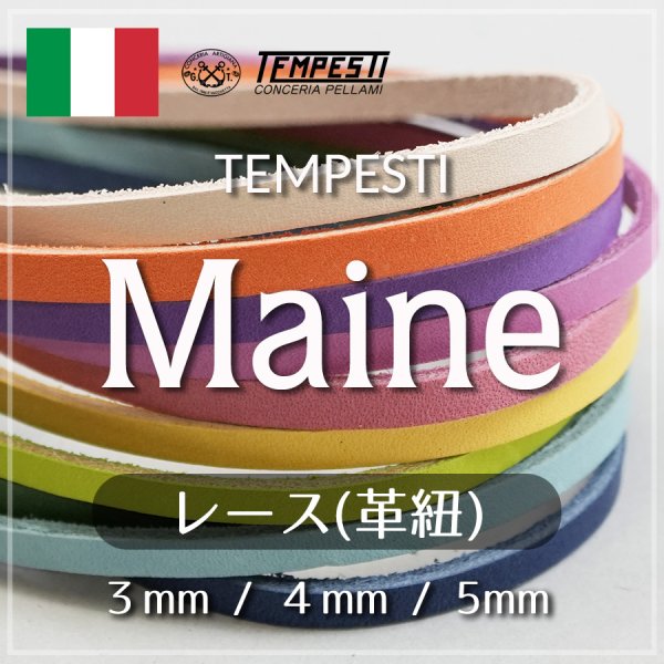 革ひも レース 牛革 テンペスティ マイネ