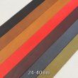 Conceria800 ブルガノ イタリアヌメ革 ストラップ レース 革紐ひも 24-40mm