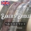 J&F J.BAKER ベイカーブライドルレザーベンズベルトCLAYTON 