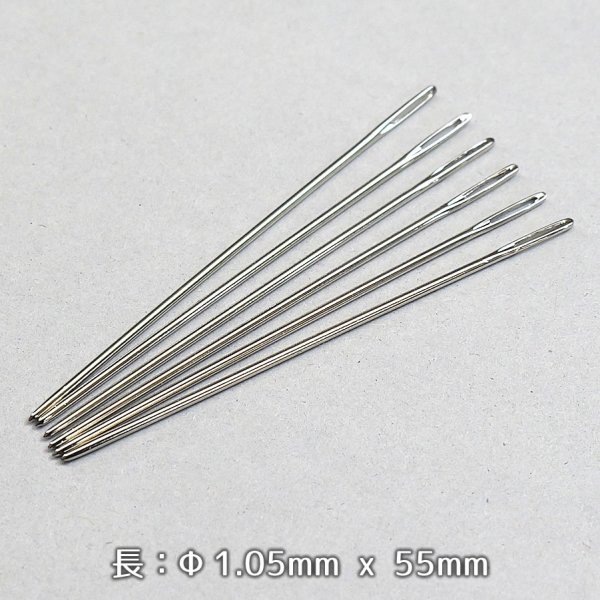 画像3: 革用先丸手縫針(6本入り) (3)