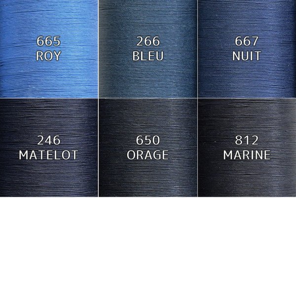 画像8: Au Chinois オ・シノワ ワックスリネン糸(小巻リール) (8)