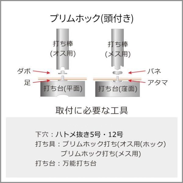 画像7: PRYMプリムホック(頭付き) (7)