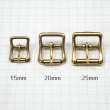 真鍮生地ローラー美錠 15mm 20mm 25mm