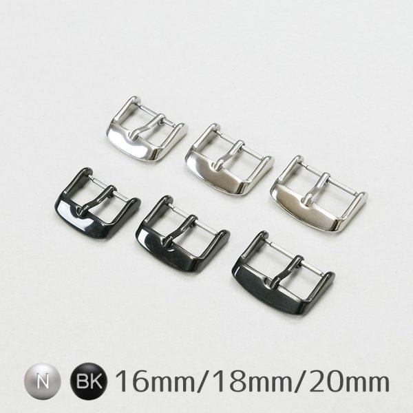 ステンレス時計美錠 16mm 18mm 20mm