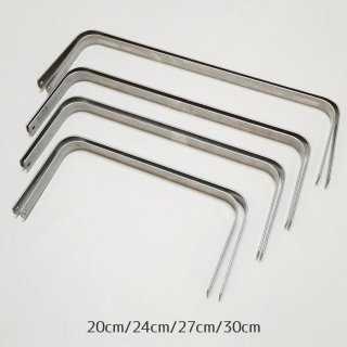 レザーワークス|金具・附属|口金・バッグ・鞄金具|DB手カン|レザー