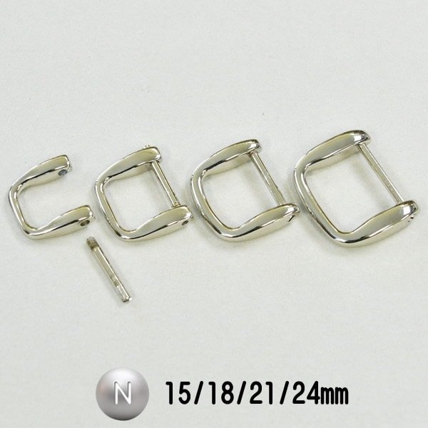 上ネジラウンド角カン ニッケル