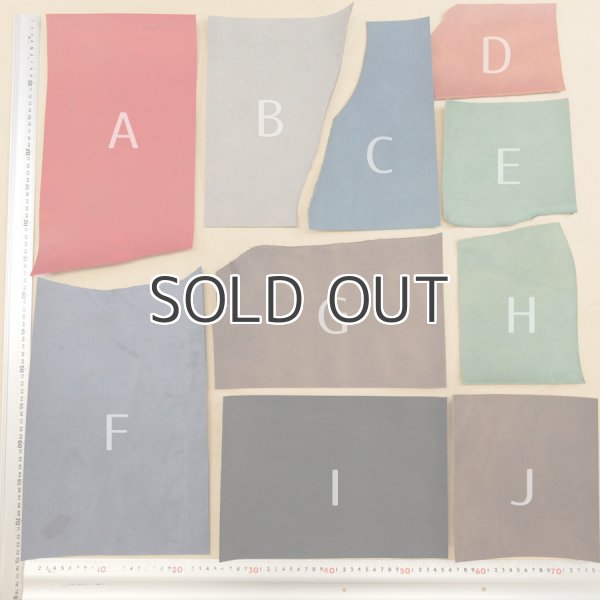 画像2: ハギレパックＬ【TOSCANO BUFFED(トスカーノバフ)色ミックス】 (2)