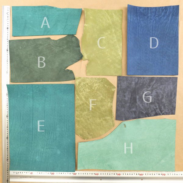 画像2: ハギレパックＬ【Maya(マヤ)寒色系ミックス】 (2)