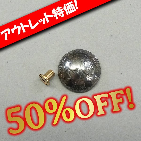 画像1: 【アウトレット】コインコンチョ ジェファーソンバイソン 2005年 (1)