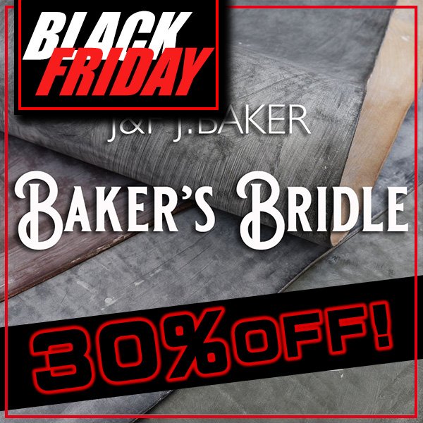 画像1: 【BFセール】定尺裁ち革 Baker's Bridle(ベイカーブライドル) (1)