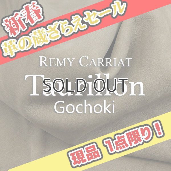画像1: 【セール】1/2カット Remy Carriat トリヨン・ゴチョキ(Fumee) (1)