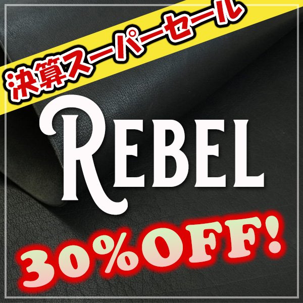画像1: 【セール】ベンズ全判 Rebelレブル(BLK) (1)