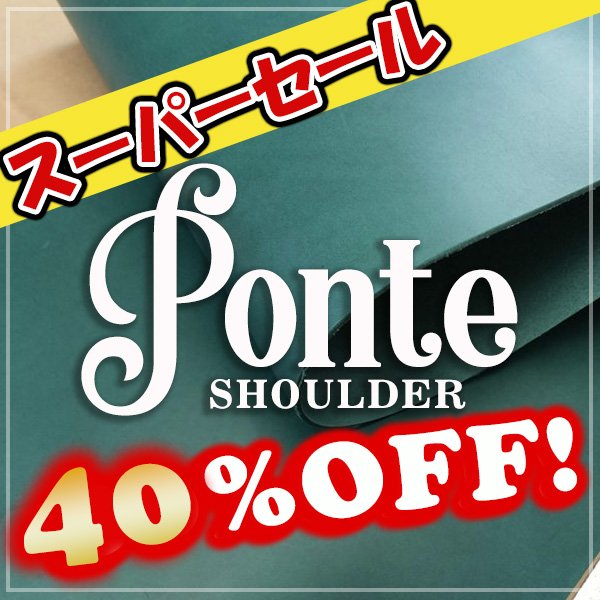画像1: 【ロール】 Ponte Shoulder ポンテショルダー(TurkyBlu) (1)