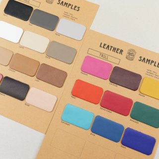 ハンドメイド　*＊カラーサンプル画像＊* 染料サンプル帳できました: レザークラフト・フェニックス