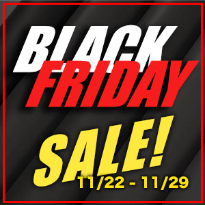 【セール】BLACK FRIDAY SALE 本日スタート！