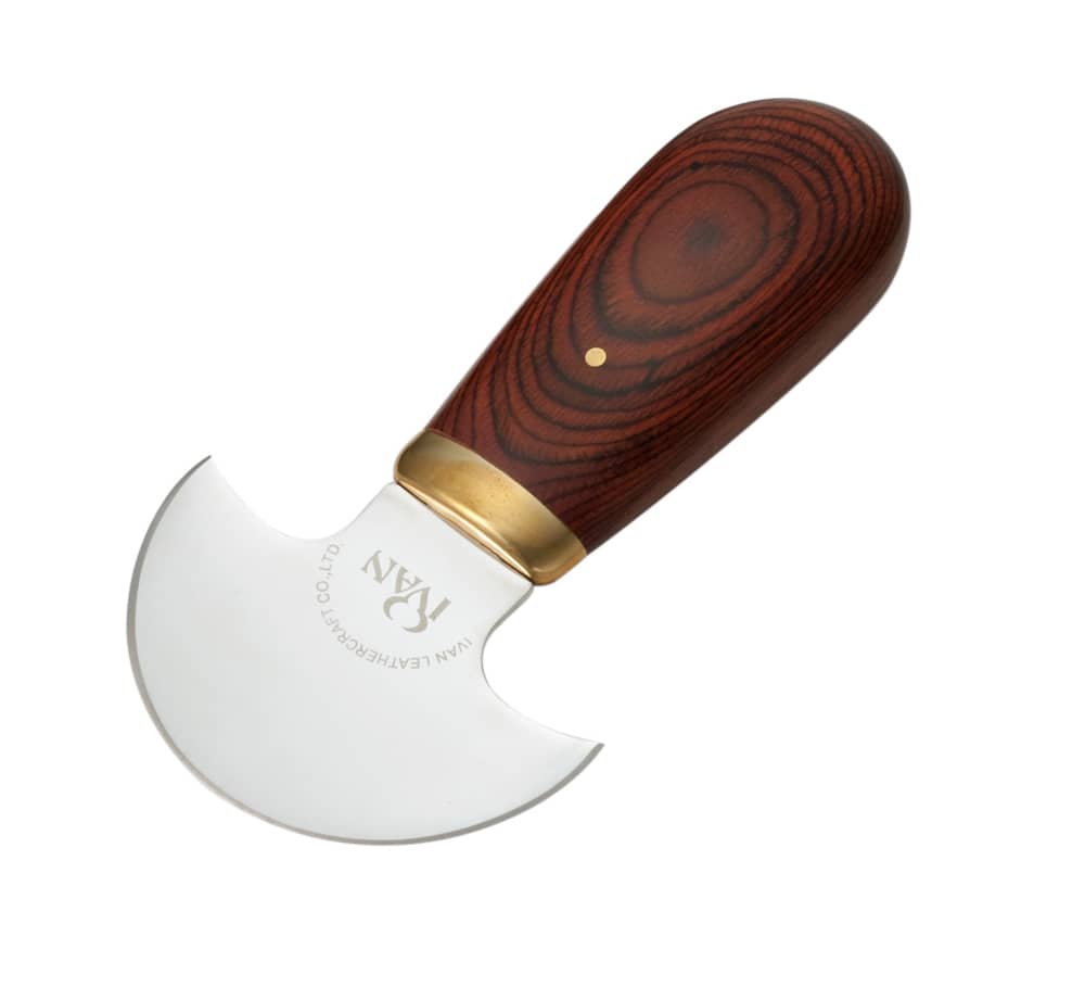 レザーワークス 道具 工具 包丁 裁断 スモールラウンドナイフ レザークラフト材料通販ページ