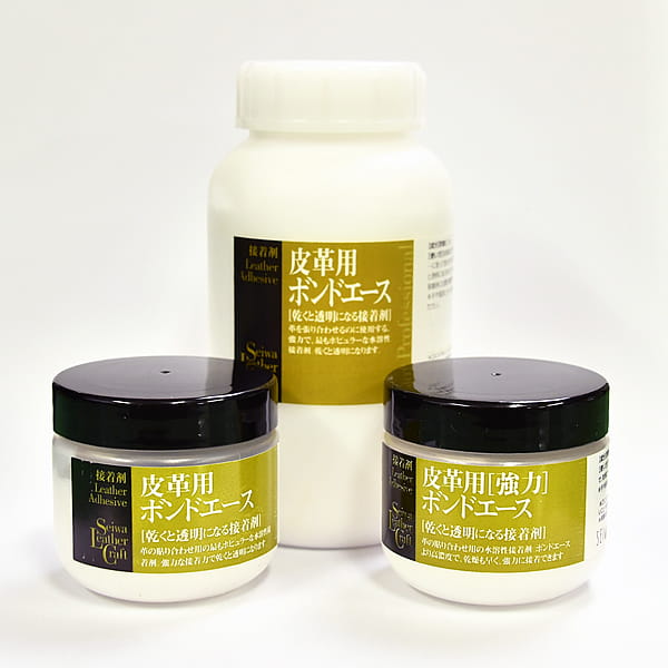 レザーワークス|ケミカル用品|接着剤|ボンドエース|レザークラフト材料通販ページ